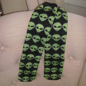 Living Royal Green & Black ALIEN Extraterrestrial Socks Unisex Adult One Size